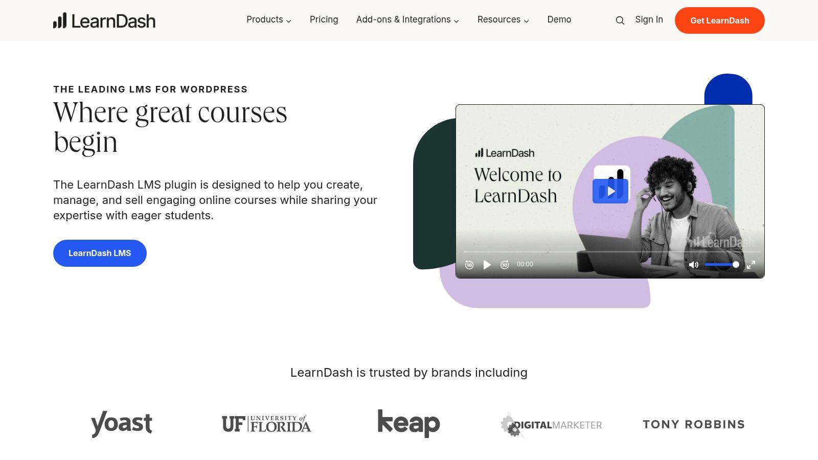 WordPress with LearnDash