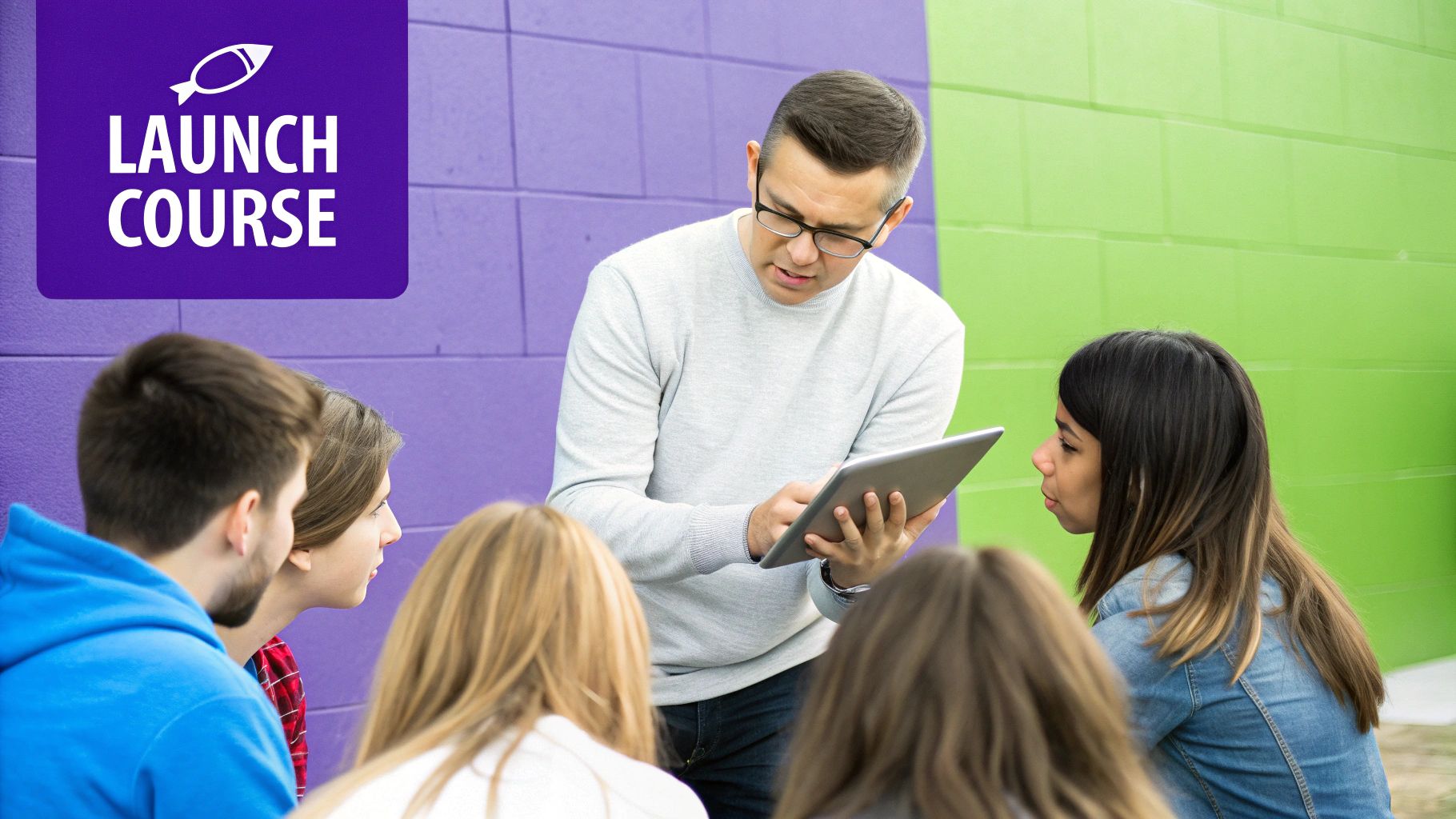 Workers receiving vocational training