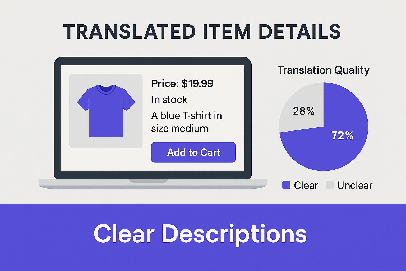 Infographic about ecommerce website translation
