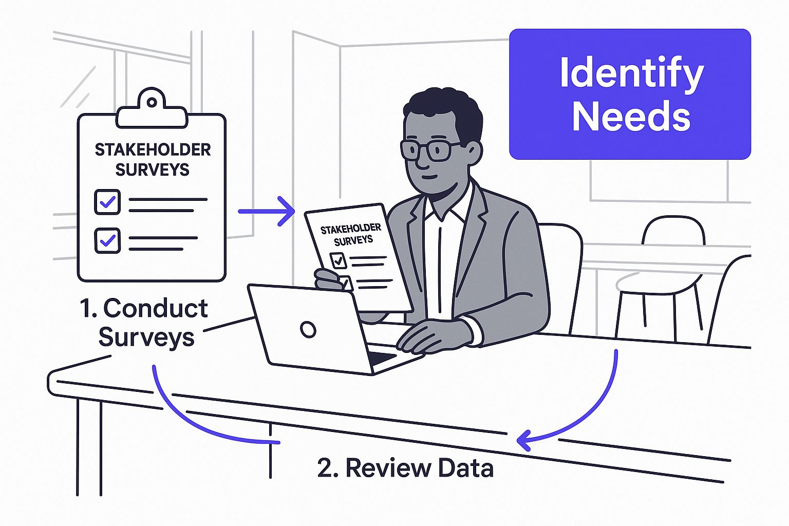 Infographic about custom course development