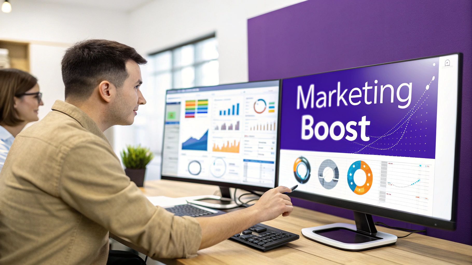 Globe with interconnected nodes representing global course reach