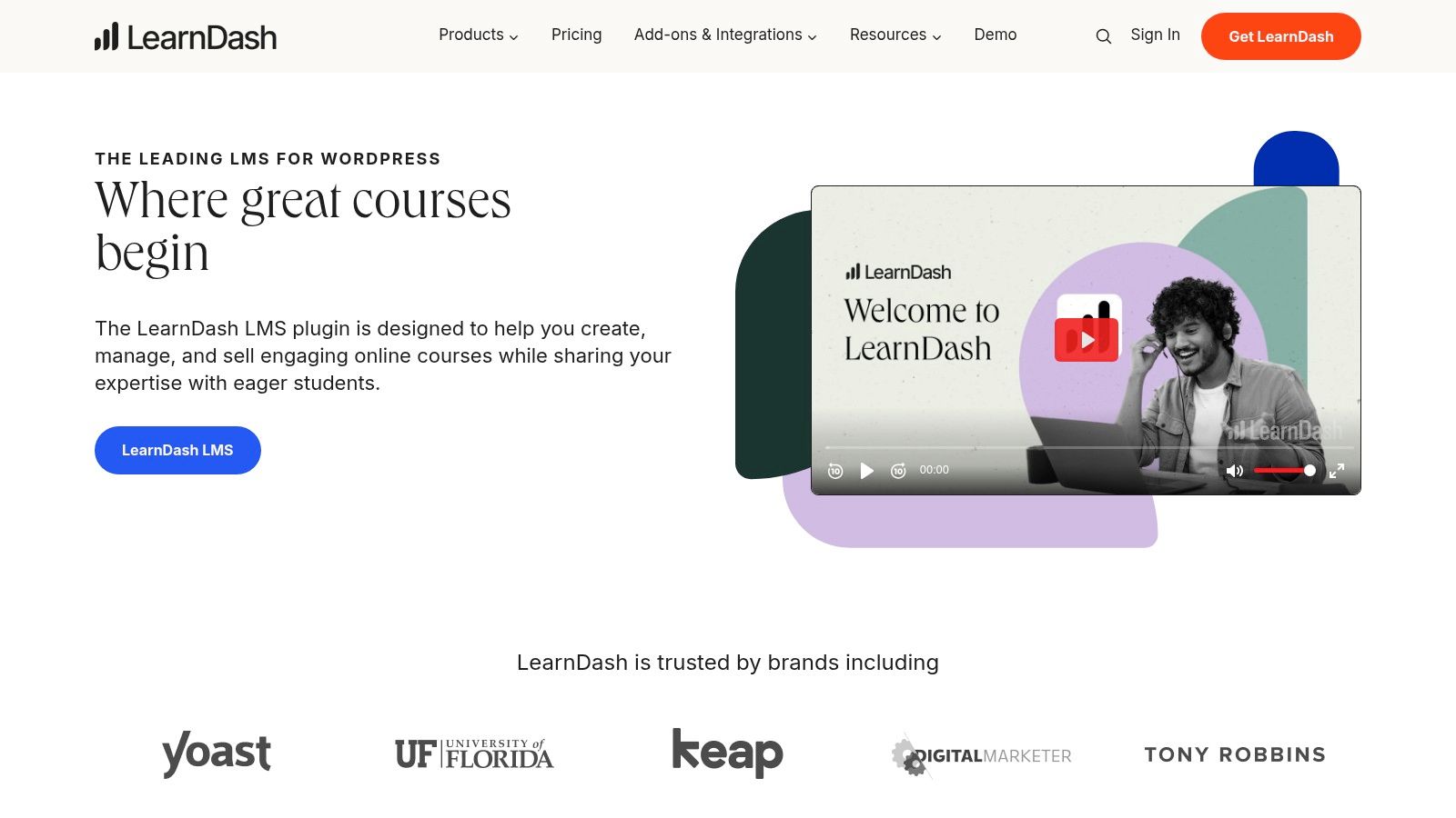 WordPress with LearnDash